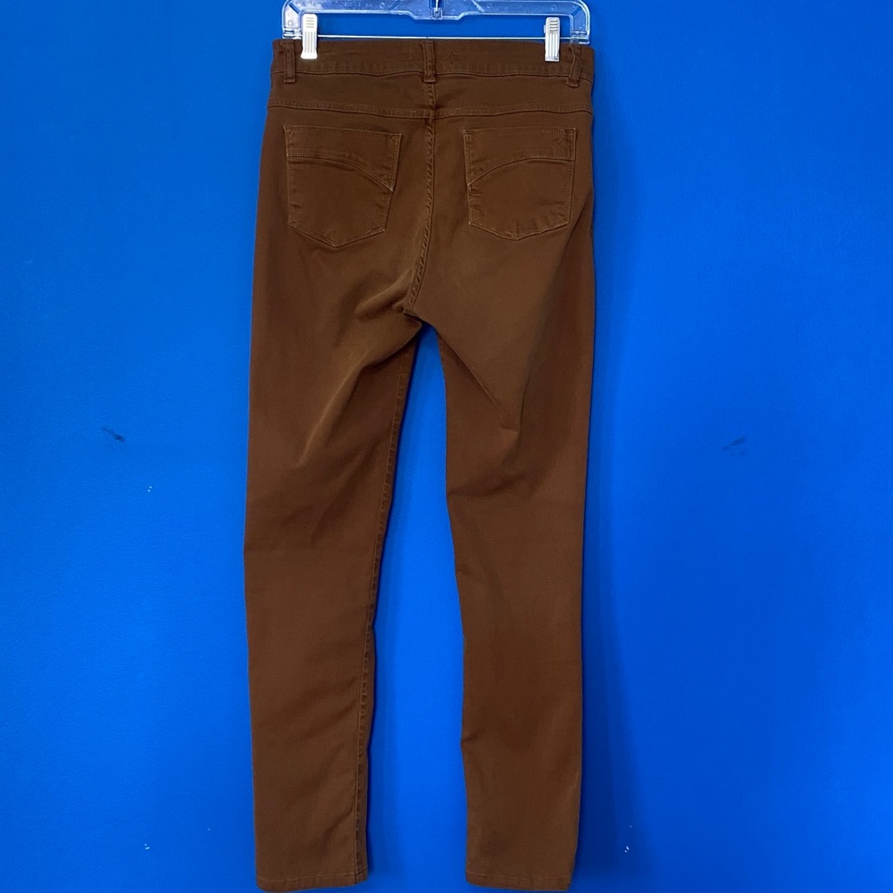 BEIJA FLOR Brown Jennifer High Waisted Skinny Jeans Sz 4 - Picture 5 of 16